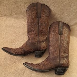 Old Gringo Yippie Ki Yay Women's Nighthawk Boots Size 7.5 B